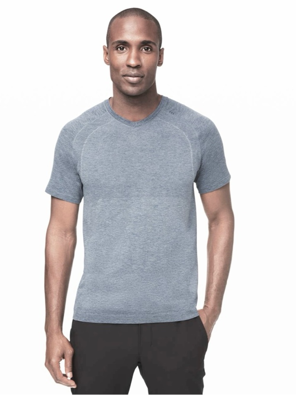 Lululemon Men’s Metal Vent Tech Short Sleeve Training Short. Blue. Large - Picture 1 of 6